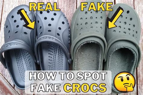 fake mens croc shoes|how to identify original crocs.